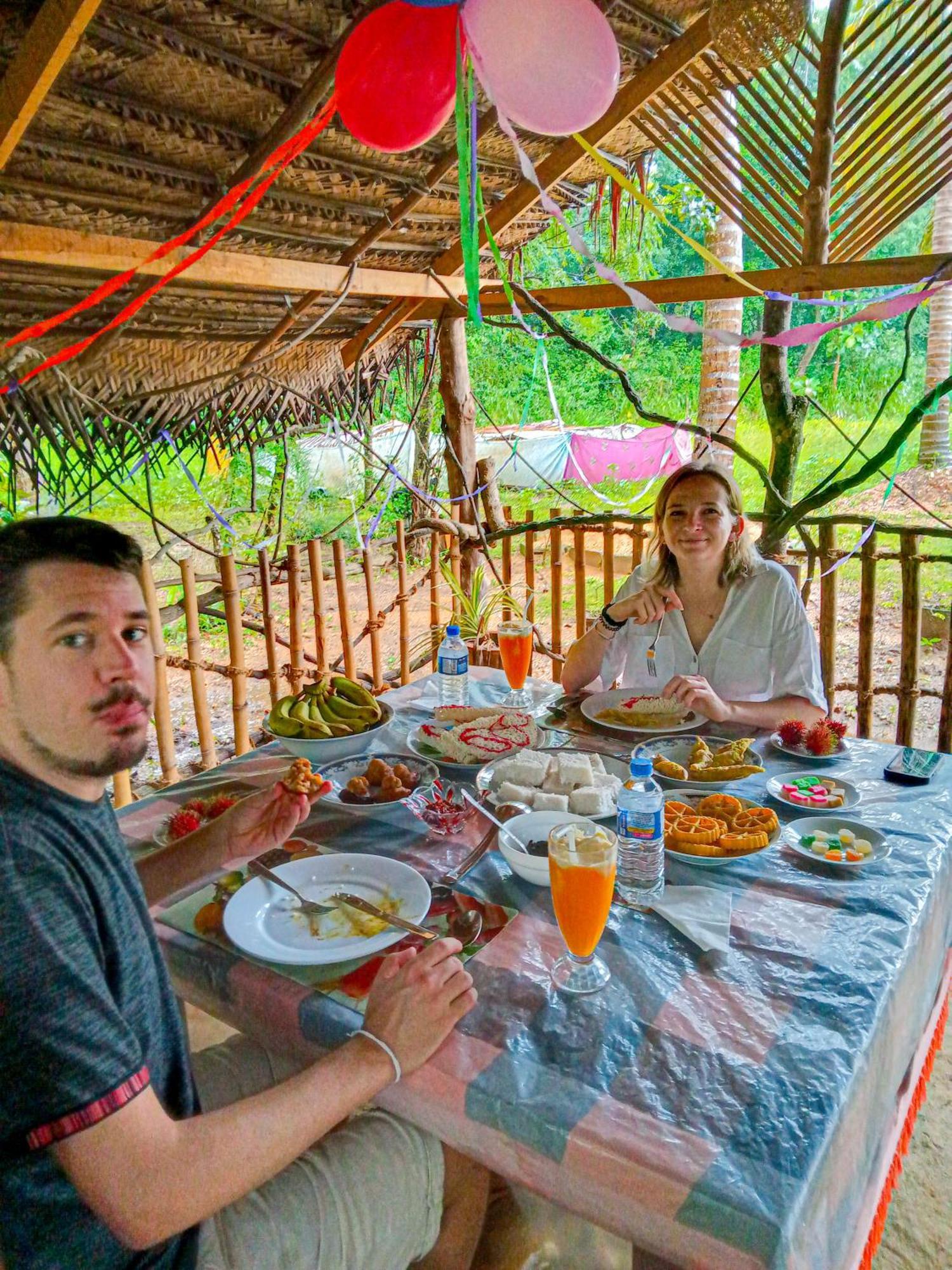 Gimhana Homestay Sigiriya Bagian luar foto
